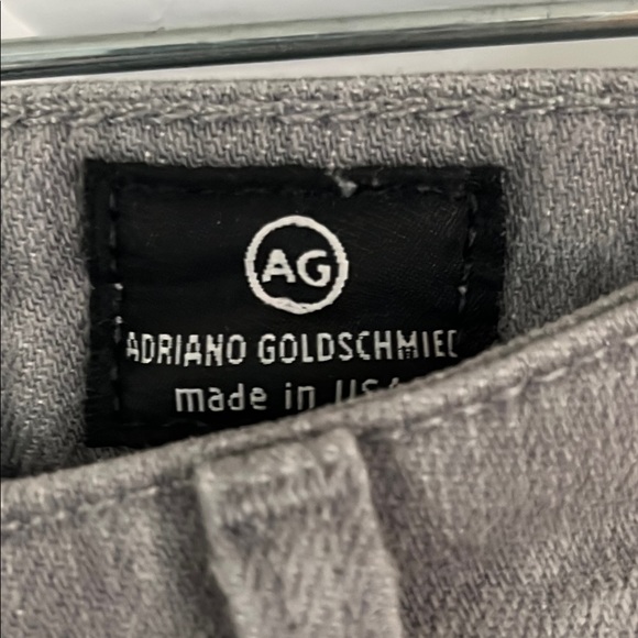 Ag Adriano Goldschmied Light Gray Skinny Jeans - Picture 4 of 10
